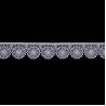 Buy cheap KJ20061 3.2cm Snowflakes Embroidery Lace Trim from wholesalers