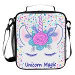 Unicorn Kids Insulated Tote Lunch Bag For Picnic