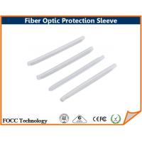 Buy cheap Custom Single Fiber Optic Protection Sleeve Of 304 Steel Rod , White Color product