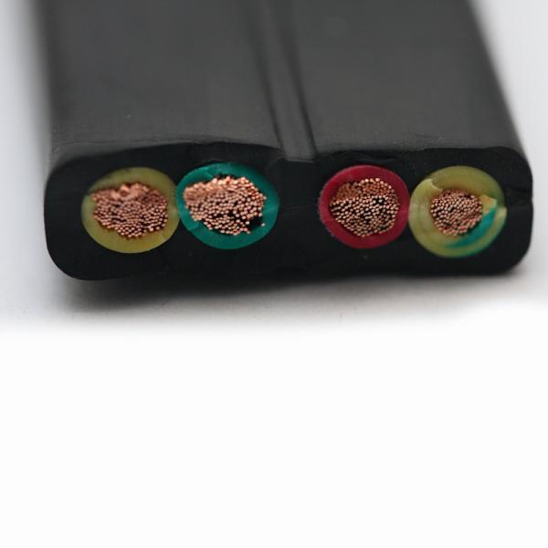 Buy cheap Four Core Flat Crane Cable from wholesalers