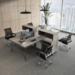 Aluminum Frame Workstations Luxury Customized Desks for Intelligent Office