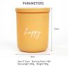 Buy cheap Glass Jar Scented Candle High Scented Candle Burning Time 45 Hours Crystal Scented Candles with Glass Lid 10oz from wholesalers