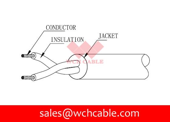 Buy cheap UL21387 TPE Jacketed Cable: 28AWGx2C from wholesalers