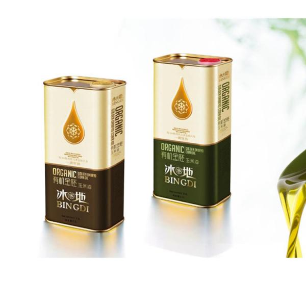 Quality Performance Cooking Oil Tin Can Accepting Customer's Logo For OEM Needs for sale