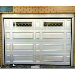 Vertical Single Track Sectional Overhead Garage Door