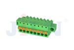 Au Sn 6 Pos Pluggable Terminal Blocks 3.81mm Pitch Plug M4.0 Steel