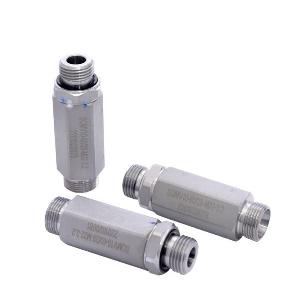 Buy cheap Solenoid Hydraulic Throttle Valve Steel / Iron One Way Flow Valve from wholesalers