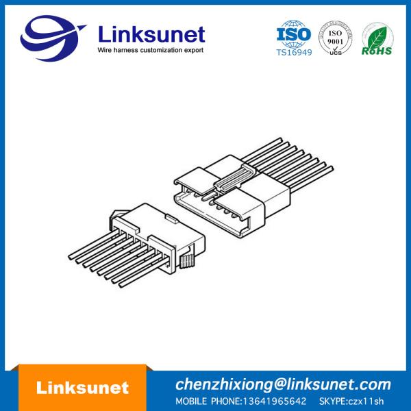 JST Pich 2.5mm 6P SMR - 06V - N Male Female Wire Connectors WT Single Row