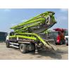 Buy cheap Zoomlion 38m Concrete Pump Truck Heavy Equipment Truck Mounted Pump Construction Machinery from wholesalers