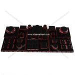 Luxurious Wooden Jewelry Display Showcases With for jewelry props store