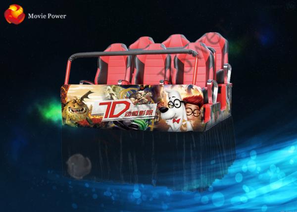 Buy cheap Arcade Racing Car Game 7D Cinema System / VR 7 D Theater With Metal Screen from wholesalers