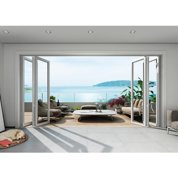 Buy cheap Bifold Folding Window Doors Aluminum Alloy Vinyl OEM from wholesalers