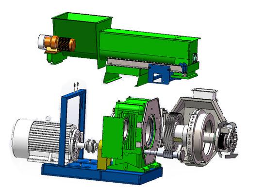 Buy cheap Bamboo Wood Waste Sawdust Flat Die Pellet Mill Making Machine for Boiler Energy from wholesalers