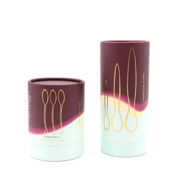Buy cheap Factory Custom Makeup Skincare Box Round Paper Tube Packaging Paper Tube Cosmetic Packaging from wholesalers