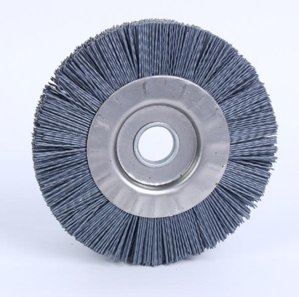 Buy cheap Scrubbing OD150 Abrasive Nylon Wire Wheel Brush Industrial grade from wholesalers