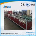 Jwell excellent antisepsis PE WPC extrusion line for outside decoration
