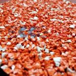 Colorful Infilling Rubber Granules Flooring EPDM Granule Poured In Place Rubber