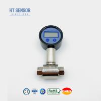 Buy cheap Gas Stainless Steel Pressure Gauges Diaphragm LCD Pressure Gauges Differential product