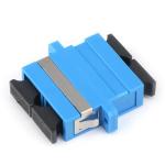 Blue Fiber Optic Adapter Single Mode Fiber Optic Network Adapter Duplex SC / UPC
