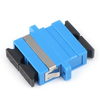 Buy cheap Blue Fiber Optic Adapter Single Mode Fiber Optic Network Adapter Duplex SC / UPC from wholesalers