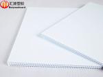 Recyclable Non Toxic White Corflute Sheets , 8mm Corrugated Plastic Sheets