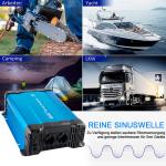 Dc 12 24 48 Volt FS Pure Sine Wave Power Inverter 3000 Watt For Car