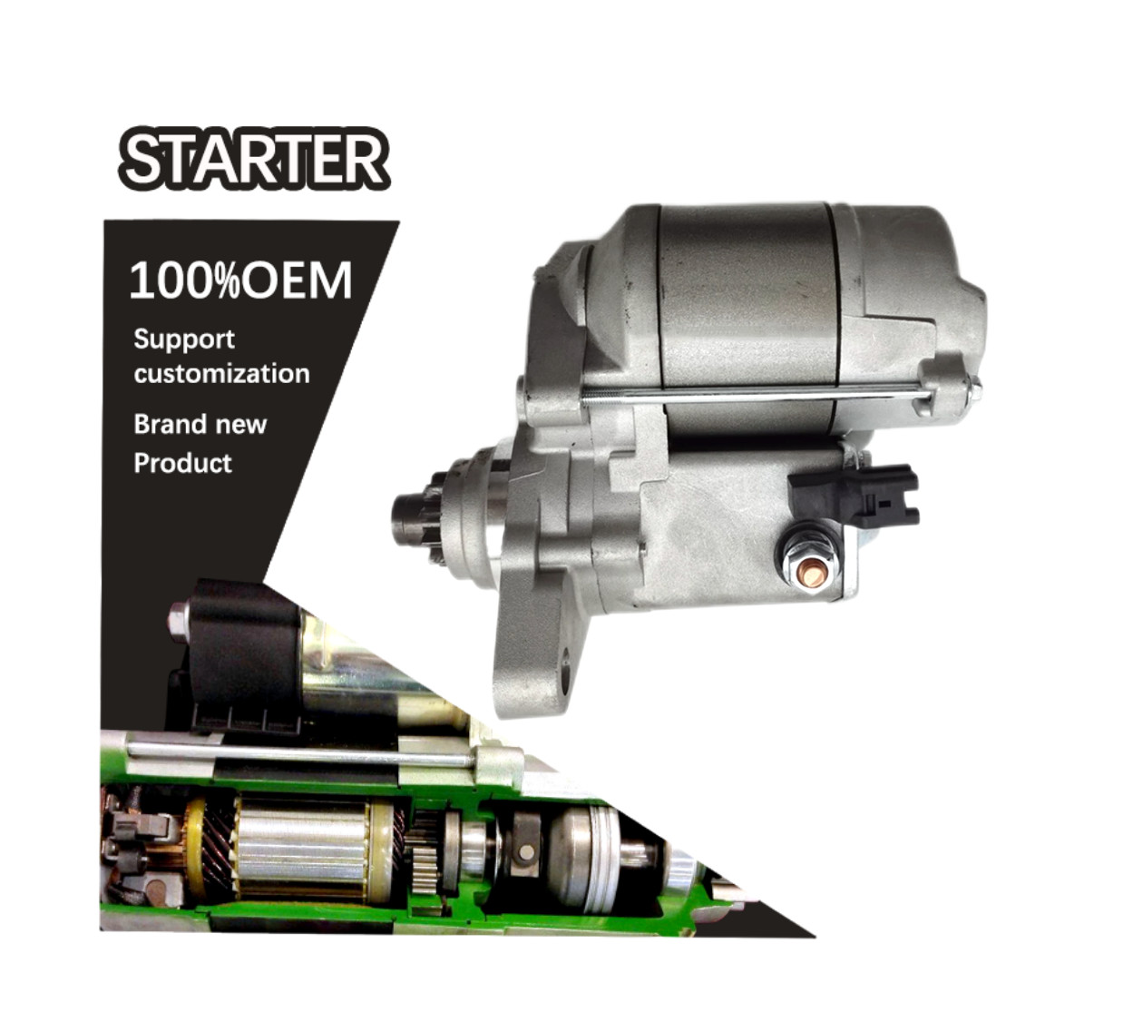 12V 10T CW STARTER 2280001560, 2280001690, 2280003260, 2280003261, 2280003263, 2280003930, 2280003931, 228000-1560,