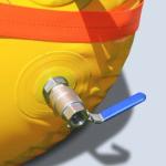 Cylindrical Salvage Heavy Duty Inflatable Air Bags Airbag for Marine