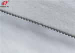 100 Polyester Tricot Knitted Fabric Brushed Clinquant Flannelette For School