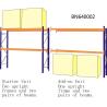 Buy cheap 96 X 36 Inch Warehouse Pallet Shelving , 14 Gauge Industrial Steel Storage Racks from wholesalers