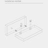 Buy cheap 20*12.5mm Metal Cabinet Shelf Pins White Furniture Panel Connector For KD Furniture from wholesalers