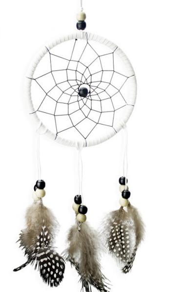 Buy cheap Beautiful Dream Catcher hand-woven Dreamcatcher with white feathers for home wall decorations from wholesalers
