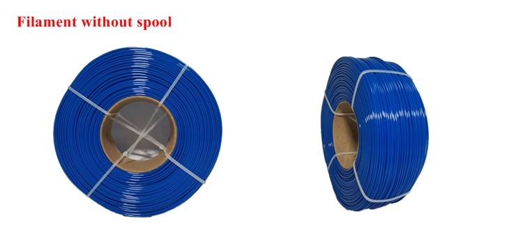 No Spool Refills Pla Plastic Filament , 1.75 Mm 3d Printer Filament For 3D Printer