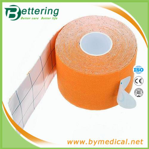 Buy cheap Kinesiology Tape Gymnastic Sports Muscles Care Therapeutic Tape orange colour from wholesalers