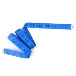 Soft Flexible 120 Inch Measuring Tape Blue For Body Weight Loss Measuring ODM