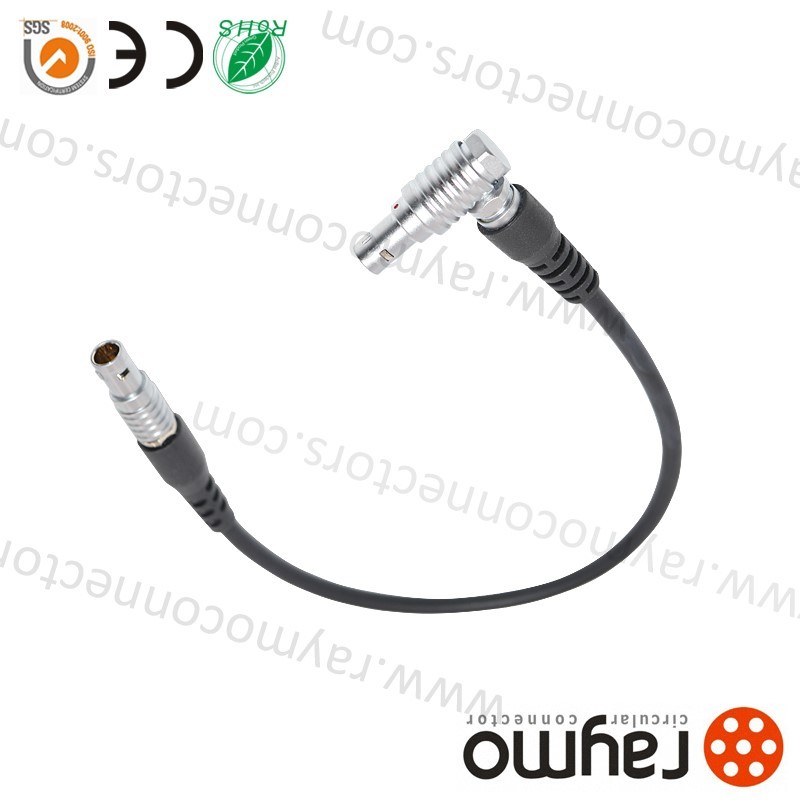 0.25m Right Angled Cable Connectors For RT Latitude MDR Receiver