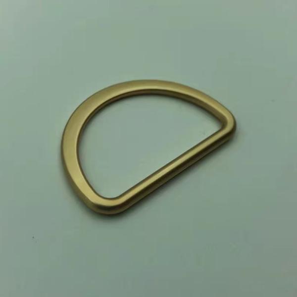 Buy cheap Matte Golden Non Nickel Belt Buckles D Handbag Rings from wholesalers