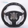 Buy cheap LED Carbon Fiber 997 Alcantara Steering Wheel Smooth Porsche Racing 350mm from wholesalers
