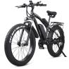Buy cheap 48V 1000W Motor Fat Tyre Electric Bicycles with 48V 17Ah Battery and Blue Screen Display from wholesalers