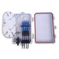 Buy cheap Indoor Fiber Optic Termination Box 4 Out Ports Ftth Termination Box With SC/UPC product