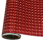 Red 3D Lens Film BOPP Holographic Lamination Film For Packaging Product