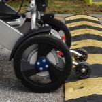 Brushless Motor Disabled Electric Wheelchair With 24V 8Ah Battery
