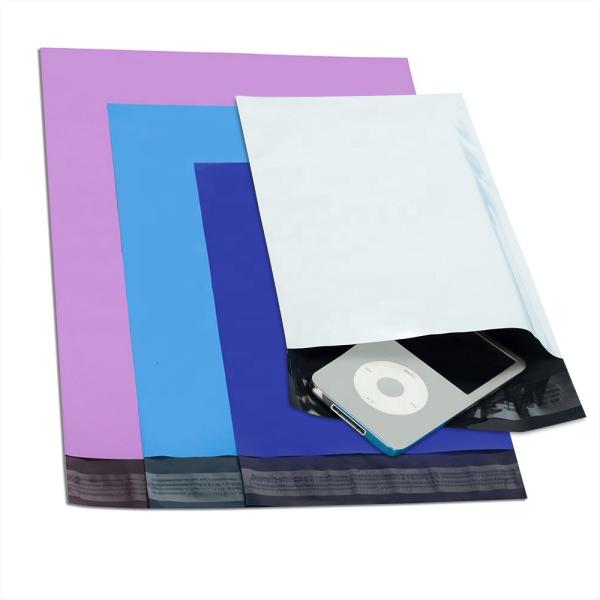 Buy cheap White Custom Logo Plastic Poly Mailer Clothes Shipping Courier Mailing Bags from wholesalers