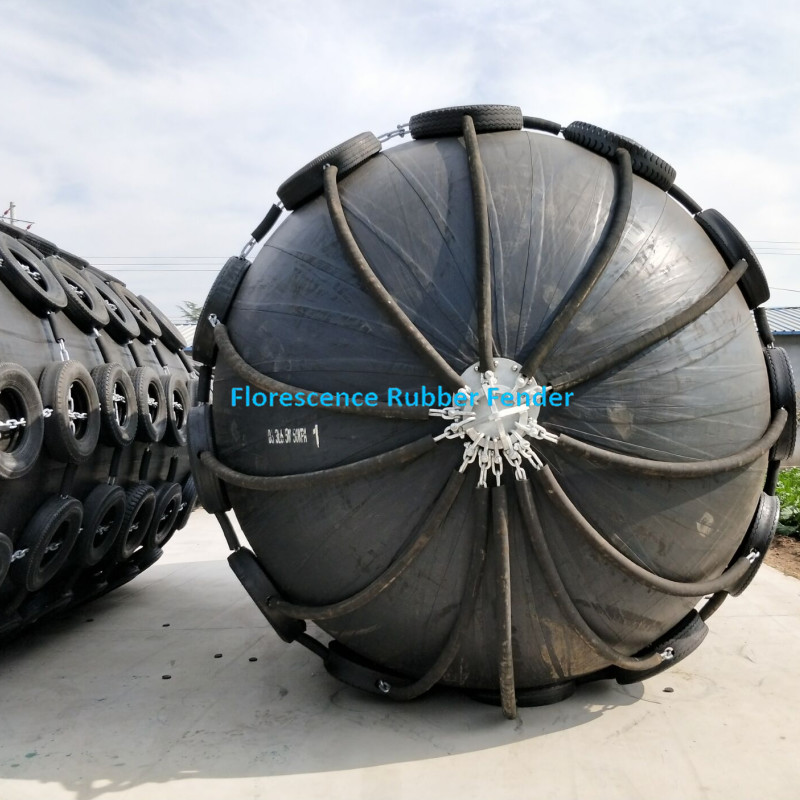 LNG Ship Boat Defence Marine Pneumatic Rubber Fender D3.3L6.5m