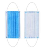 Buy cheap Disposable 3 Ply Face Mask , Earloop Medical Grade Face Mask For Personal Safety product