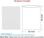 Large Cello/Cellophane Bags,30x 40 Inches Clear Basket Bags OPP Plastic