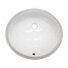 Buy cheap Ceram Glazed Under Counter Basin Oval Shape For Bathroom Toilet from wholesalers