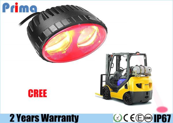 Buy cheap 9V - 110V Red LED Forklift Safety Light Spot Light Warehouse Pedestrian Safe Warning Light, 8W CREE LED from wholesalers