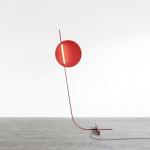 Nordic red LED Floor Lamp Living Modern Minimalist Room Home Creative Decor