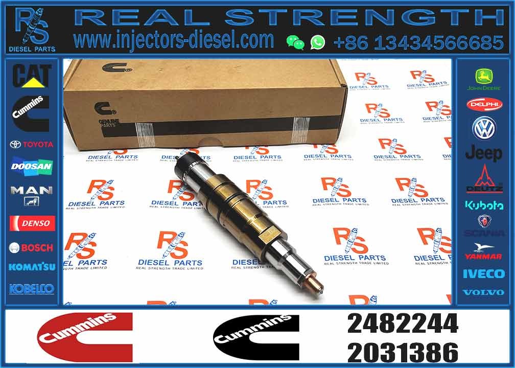 Diesel Fuel injector common rail injector 2482244 for diesel fuel engine DC13 2872405 2488244